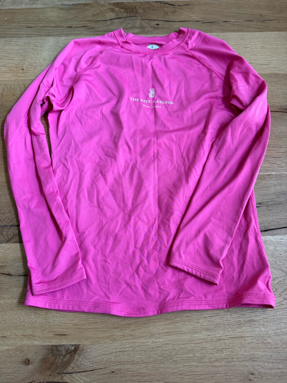 The Ritz-Carlton Pink Long Sleeve Rash Guard